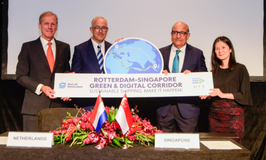 Rotterdam – Singapore Green Corridor – 2 August 2022
